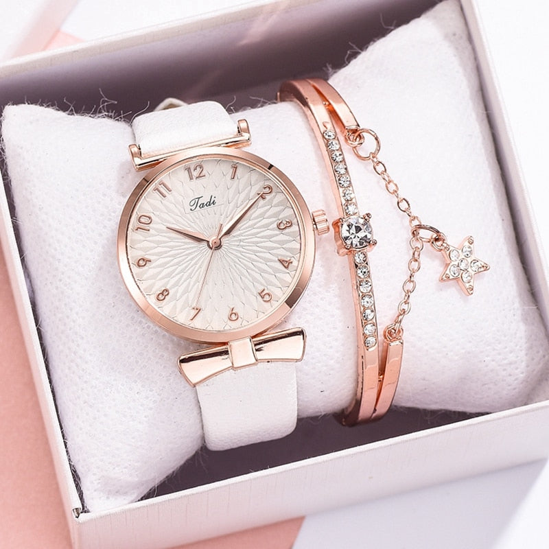 Luxury Women Bracelet Quartz Watches For Women Magnetic Watch Ladies Sports Dress Pink Dial Wrist Watch Clock Relogio Feminino